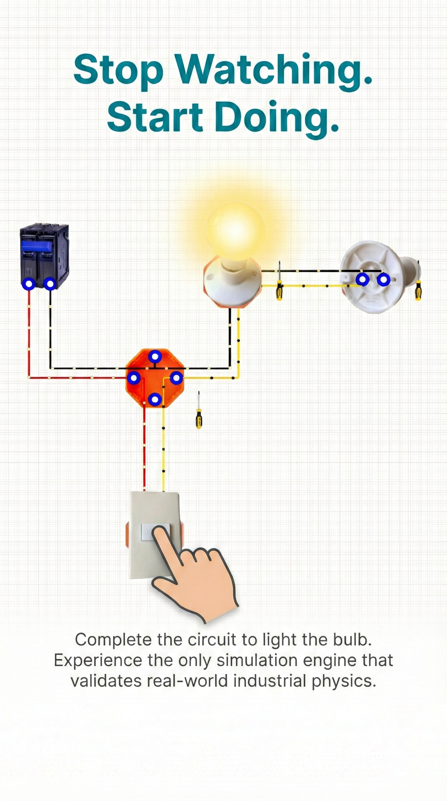ElectroSim real-time wiring simulation